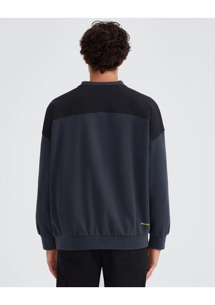 M Lw Fleece Crew Neck Sweatshirt Erkek Gri S232277-040 fırsatları