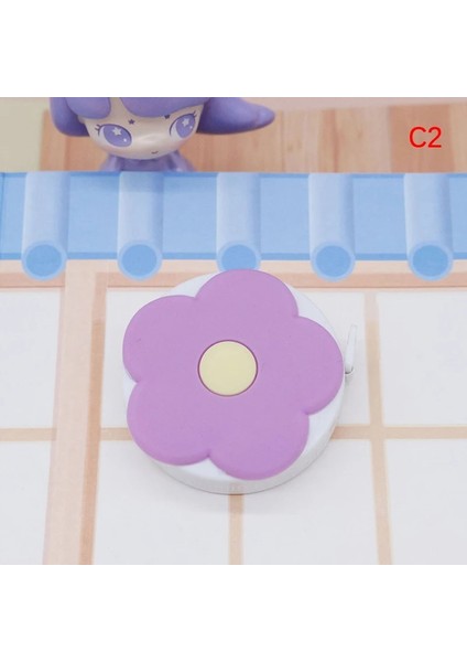 A12 Tarzı Macaron Mini Bant Yumuşak Deri Cetvel Taşınabilir Metre Bel Çevresi Ölçümleri Taşıma Yüksekliği Giyim Çocuk Cetvel (Yurt Dışından)