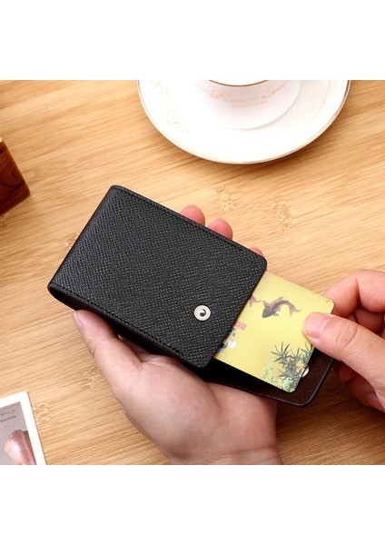 Pembe Tarzı Çok Fonksiyonlu Kart Kol Erkek ve Kadın Hakiki Deri Kılıf Iş Kimlik Kredi Kartı Cüzdan Tutucu Cep Organizatör (Yurt Dışından) modelleri