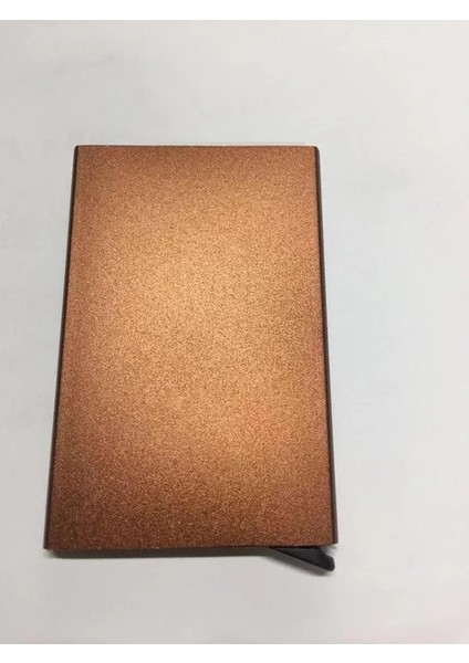 Kahve Tarzı Otomatik Pop-Up Kartvizitlik Yaratıcı Alüminyum Kart Sahibinin Metal Kutu Kapağı Kredi Erkekler Kartvizitlik Kart Cüzdanı (Yurt Dışından)