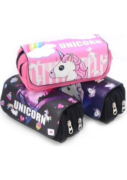 No.1 Stili Kalem Kutusu Unicorn Kawaii Kırtasiye Kalem Kutusu Trousse Scolaire Astuccio Büyük Kapasiteli Kalem Çantası Estuche Lapices Kalem Çantası (Yurt Dışından) fiyatları