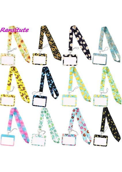 No.12 Tarzı Ransitute R1994 Donut Papatya Limon Ipi Yatay Yön Kımlığı Yaka Kartı Tutucu Spor Salonu Telefon Askısı USB Yaka Kartı Tutucu Dıy Asmak Halat (Yurt Dışından) fiyatları