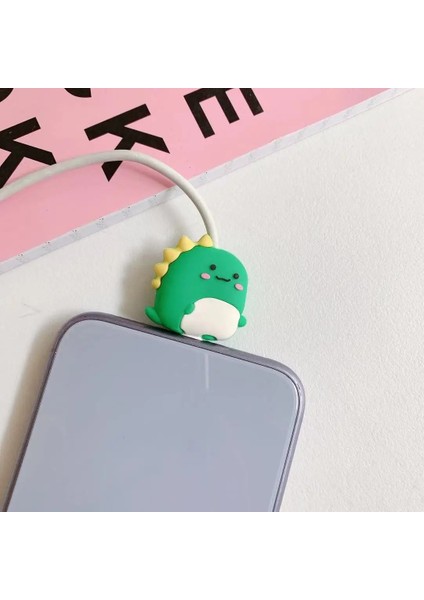 No.1 Stili 1 Adet Karikatür Kablo Koruyucu Sarıcı Organizatör Bobin Sarıcı Tel Kordon Koruyucu USB Şarj Kablosu Veri Hattı Koruyucuları Kapak (Yurt Dışından)