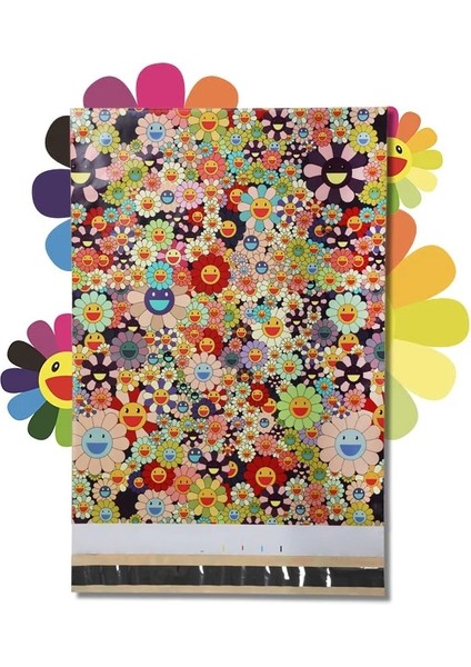 Papatya Stili M Renkli Kumaş Poly Mailerg Zarflar Butik Özel Logo Çantalar Gelişmiş Dayanıklılık Çok Amaçlı Zarflar (Yurt Dışından)