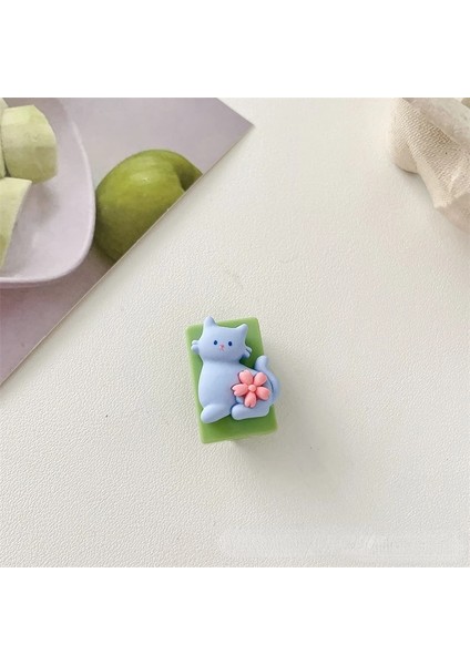 H Tarzı 1 Adet Yeni Şarj Kablosu Bite Koruyucu Veri Hattı Kablosu Sevimli Karikatür Yumuşak Tpu Kapak Apple Android Için Tip-C USB Kablo Düzenleyici (Yurt Dışından)