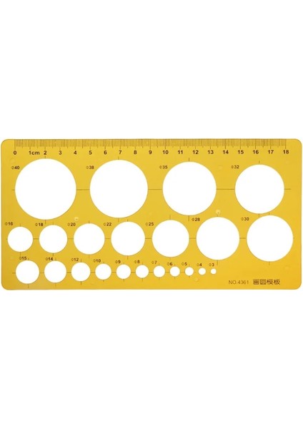 No.89 Tarzı 1 Adet K Rercles Geometrik Şablon Cetvel Şablon Çizim Ölçme Aracı Öğrenciler Yeni Tasarım (Yurt Dışından)