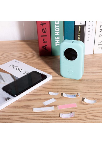 DP-P02 Stili D30 Taşınabilir Termal Bluetooth Etiket Makinesi Için Phomemo Yapışkanlı Desen Etiketleri D30 Termal Baskı Etiket Kağıdı, 3 Rulo (Yurt Dışından)
