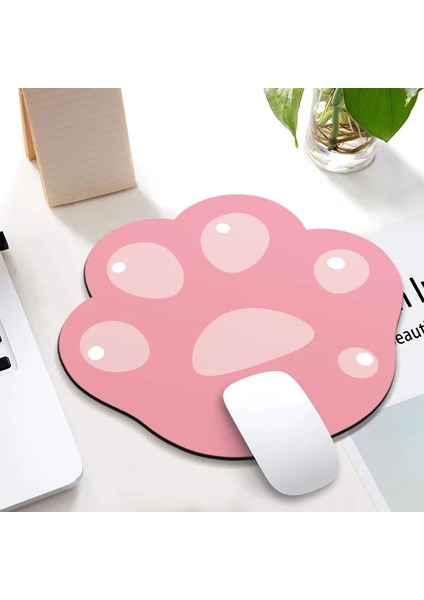 Lavanta Tarzı Mouse Pad Sevimli Kedi Paw Desen Kaymaz Ped Rahat Kauçuk Fareler Mat Dizüstü Bilgisayar Mousepad Ofis Sevimli Sümen (Yurt Dışından) fiyatları