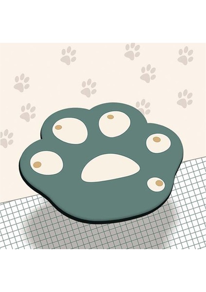 Lavanta Tarzı Mouse Pad Sevimli Kedi Paw Desen Kaymaz Ped Rahat Kauçuk Fareler Mat Dizüstü Bilgisayar Mousepad Ofis Sevimli Sümen (Yurt Dışından) indirimleri