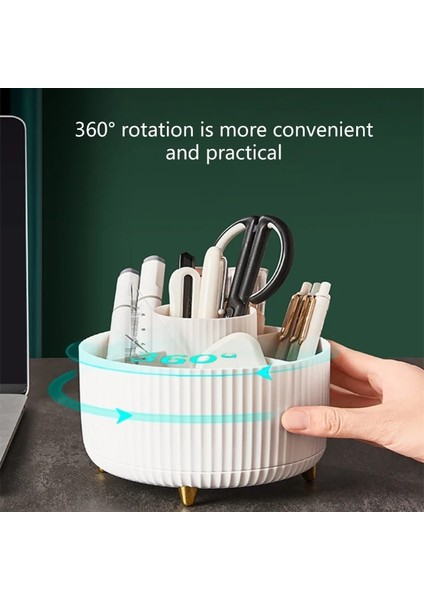 Turuncu Tarzı Yeni Desig Derece Döner Kalem Tutucu Masaüstü Ofis Kırtasiye Kalem Tutucu Saklama Kutusu (Yurt Dışından) modelleri