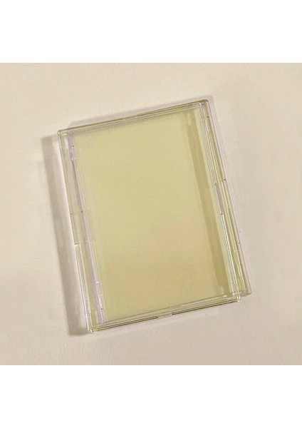 Sarı Stil Ins Akrilik Şeffaf Fotocard Tutucu Kore Idol Fotoğraf Koruma Kılıfı Temizle Fotoğraflar Ekran Fotoğraf Çerçevesi Küçük Kart Sahibinin (Yurt Dışından)