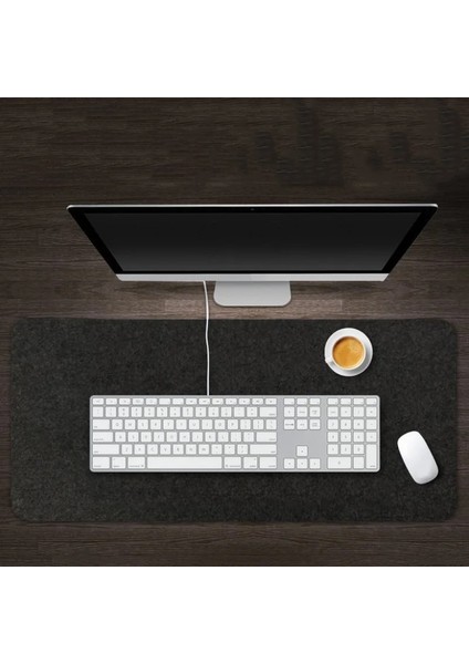 KOYU400X800X3MM Tarzı Keçe Büyük Mouse Pad Oyun Klavye Matı Masa Takımı Masaüstü Bilgisayar Klavye Pedi Öğrenci Yazı Sümen Masa Aksesuarları (Yurt Dışından) modelleri