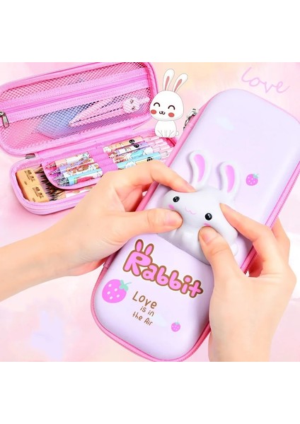 B15 Tarzı Dekompresyon Sevimli Kalem Kutusu Karikatür Hayvanlar Kalem Kutusu Öğrenci Eva Plastik Kırtasiye Kutusu Çocuk Kalem Çantası Okul Malzemeleri Hediyeler (Yurt Dışından) indirimleri