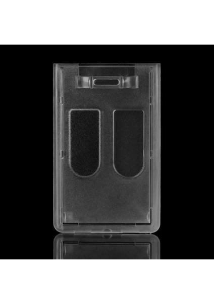 Mavi Stil 1 Adet Taşınabilir Pratik Dayanıklı Çift Taraflı Sert Plastik Rozet Çalışma Kimlik Kartı Sahipleri Koruyucu Kılıf Kapak Ofis Okul Malzemeleri (Yurt Dışından) modelleri