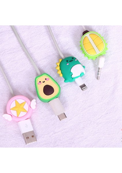 No.13 Tarzı Sevimli Karikatür Kablo Koruyucu Isırıkları Tel Organizatör Sarıcı Tasarrufu USB Şarj Kablosu Veri Hattı Kulaklık Kablosu Koruyucu Kapak (Yurt Dışından) fiyatları