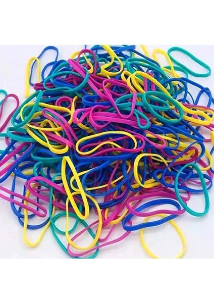Mavi Stil Lot Renkli Lastik Bantlar Kırtasiye Tutucu Güçlü Elastik Saç Bandı Döngü Bantlar Yapıştırıcıool Ofis Malzemeleri (Yurt Dışından) fiyatları
