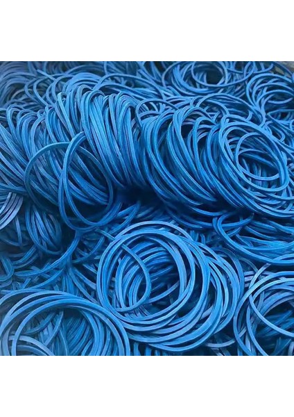 Mavi Stil Lot Renkli Lastik Bantlar Kırtasiye Tutucu Güçlü Elastik Saç Bandı Döngü Bantlar Yapıştırıcıool Ofis Malzemeleri (Yurt Dışından) fırsatları