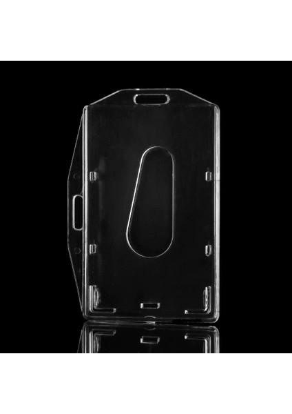 Mavi Stil 1 Adet Taşınabilir Pratik Dayanıklı Çift Taraflı Sert Plastik Rozet Çalışma Kimlik Kartı Sahipleri Koruyucu Kılıf Kapak Ofis Okul Malzemeleri (Yurt Dışından) indirimleri