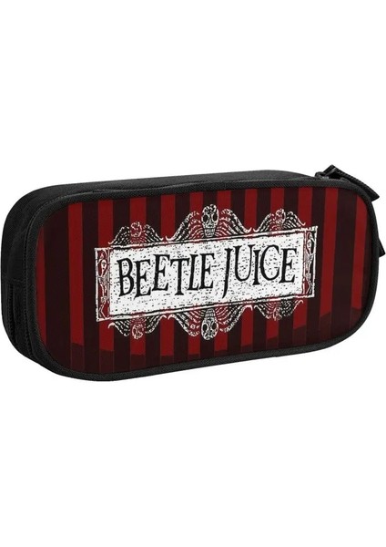 No.11 Tarzı Kore Tim Burton Alfabe Kalem Kutuları Kız Erkek Özel Cadılar Bayramı Gotik Film Büyük Kapasiteli Kalem Çantası Kutusu Kırtasiye (Yurt Dışından)