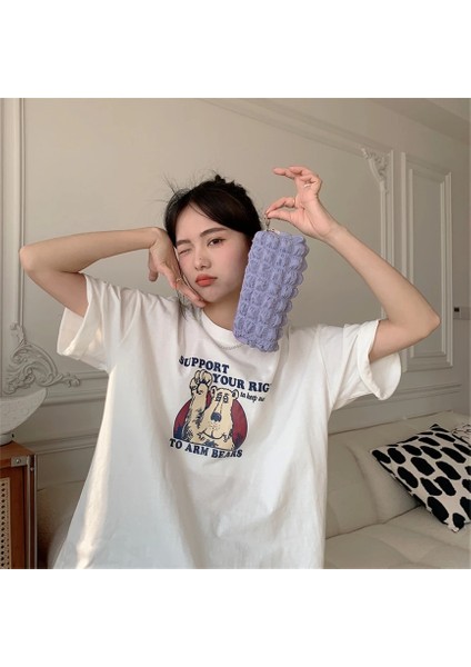 Yeşil Stil Kalem Kutusu Trousse Piornik Okul Aksesuarları Kalemlik Kabarcık Kalem Kutusu Kılıfları Ofis Papeleria Estetik Kore Kırtasiye (Yurt Dışından) modelleri