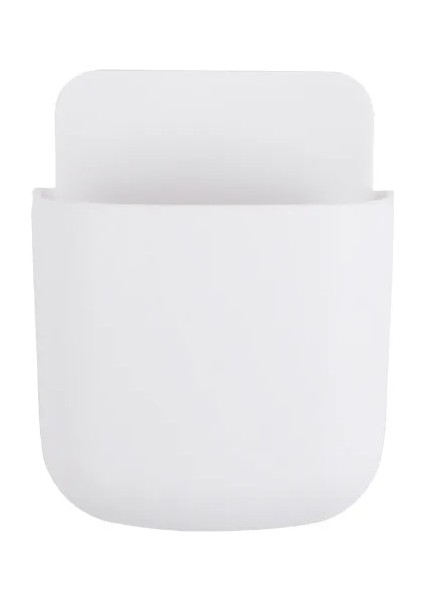 Beyaz Stil Sevimli Masa Düzenleyici Raf Kalemlik Kendinden Yapışkanlı Duvara Monte Saklama Kutusu Kawaii Kırtasiye Çeşitli Eşyalar Organizatör Okul Malzemeleri (Yurt Dışından)