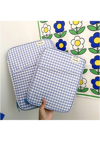 Siyah Stil Skysonıc Tuval Kırtasiye Organizatör Çanta Kılıfı Ipad PRO11 Macbook Inç Dizüstü Tablet Pc Çantası Ofis Organizatör Tutucu Çanta (Yurt Dışından)