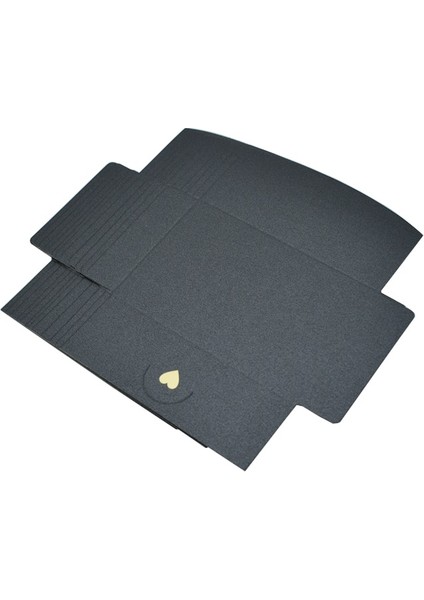 Karbon Siyahı Stili .5*7cm Mini Sedefli Kağıt Zarflar Küçük Tebrik Kartı Adı Kartı Mektup Düğün Davetiyesi Için Zarf (Yurt Dışından)