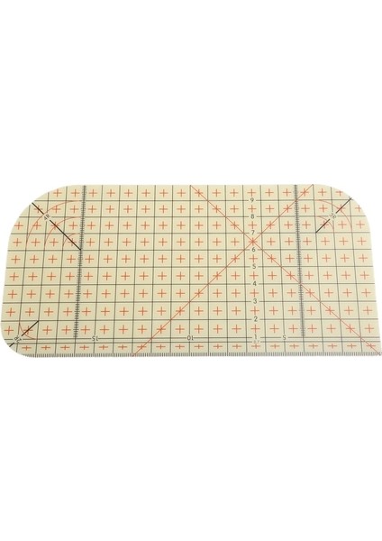 Beyaz Stil Ütü Cetvel Ölçme Aracı Sıcak Patchwork Terzi Zanaat Kumaş Kesme Cetvelleri Dıy Dikiş Araçları (Yurt Dışından)