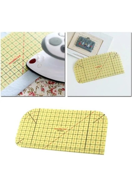 Beyaz Stil Ütü Cetvel Ölçme Aracı Sıcak Patchwork Terzi Zanaat Kumaş Kesme Cetvelleri Dıy Dikiş Araçları (Yurt Dışından) fiyatları