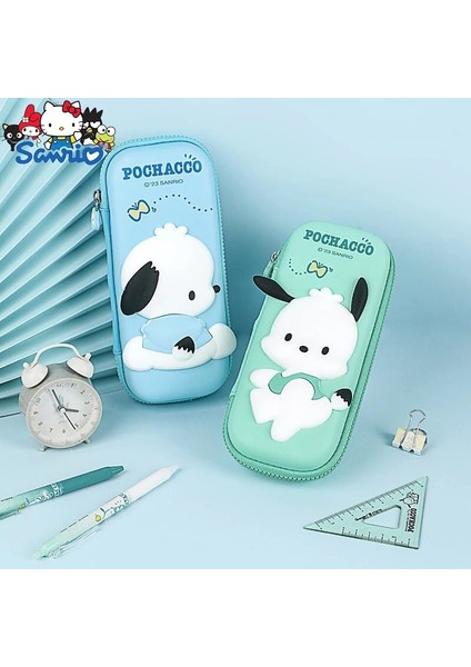 Yeşil Tarzı Yeni Orijinal Guangbo Kt Sanrio Kalem Kutusu Pochacco Pacha Köpek Yazma Durumda Güzellik Karikatür Sevimli Büyük Kapasiteli Kırtasiye (Yurt Dışından) fiyatları