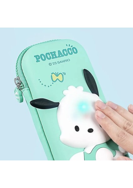 Yeşil Tarzı Yeni Orijinal Guangbo Kt Sanrio Kalem Kutusu Pochacco Pacha Köpek Yazma Durumda Güzellik Karikatür Sevimli Büyük Kapasiteli Kırtasiye (Yurt Dışından) indirimleri