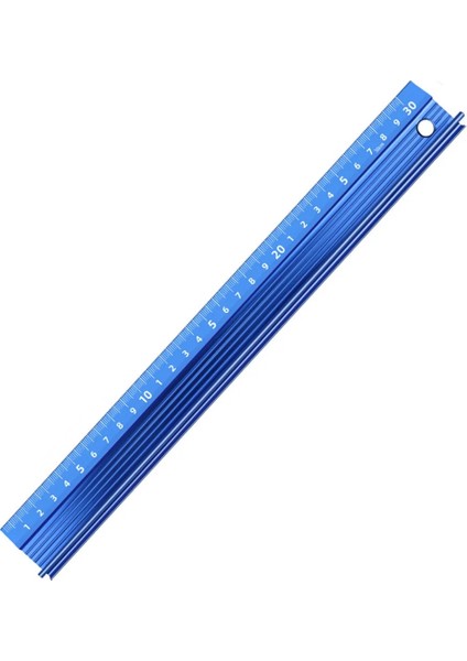 300MM Tarzı Alüminyum Alaşımlı Kayma Önleyici Lazer Kalibrasyon Cetvel Kesme Çizim Araçları Okul Ofis Malzemeleri Ağaç Işleme Düz Ölçekli Cetvel (Yurt Dışından)