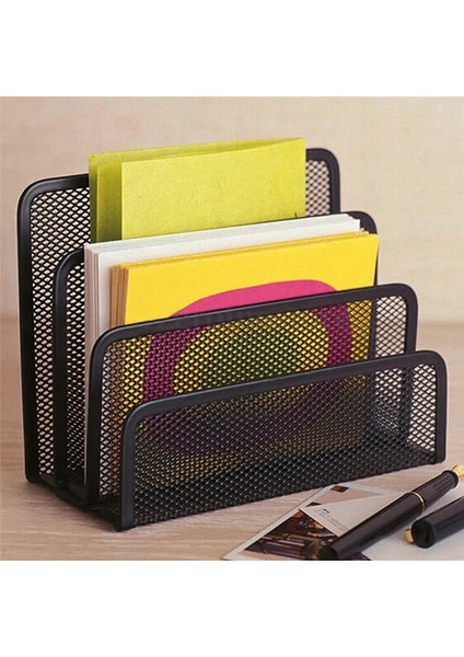 Bir Stil Siyah Metal Örgü Masa Düzenleyici Masaüstü Mektup Sıralayıcısı Posta Tepsisi Dosya Organizatör Ofis Ev Kitap Ayracı Kitap Tutucu Iş (Yurt Dışından) fiyatları
