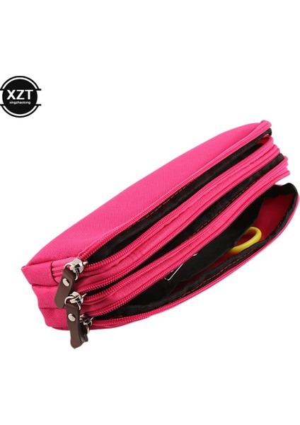 Bir Stil Ofis Okul Öğrencilerinin Okul Malzemeleri Kalemini Saklamaları Için Genişletilmiş Üç Katmanlı Kırtasiye Çantası ile Büyük Kapasiteli Kalem Kutusu (Yurt Dışından) modelleri