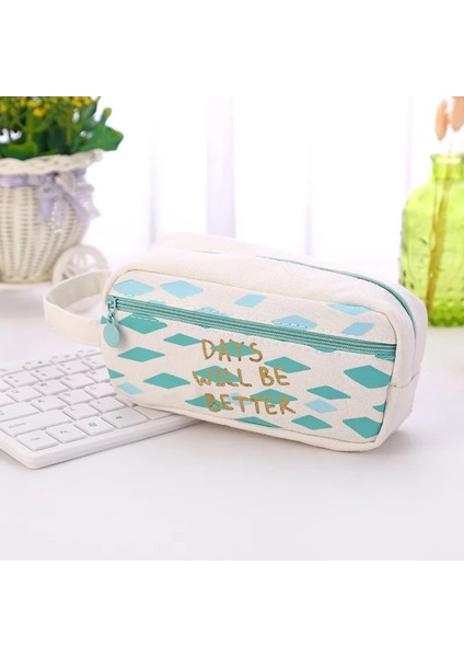 Elmas Tarzı Yaratıcı Kalem Kutusu Basit Büyük Kalem Çantaları Öğrenciler Büyük Kapasiteli Kalem Kutuları Kutusu Çocuk Okul Malzemeleri Kırtasiye (Yurt Dışından)