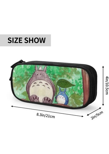 Bifeng Shop No.3 Tarzı Sevimli Komşu Totoro Çocuk Kalem Kutusu Kız Erkek Büyük Depolama Kalem Kılıfı Kırtasiye (Yurt Dışından)