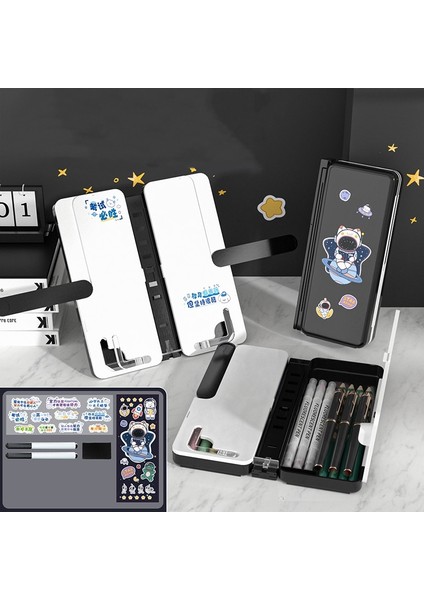 No.3 Tarzı Katlanabilir Newmebox Kalem Kutusu Okul Malzemeleri Kitap Standı Estuche Escolar Kalem Kutusu Çocuklar Kitap Tutucu Kawaii Kırtasiye Kalem Kutusu (Yurt Dışından) fiyatları