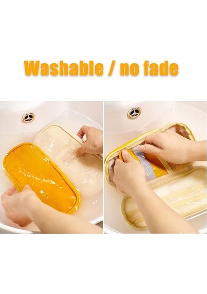 No.8 Tarzı Anvas Çift Katmanlı Kalem Kutusu Büyük Kapasiteli Okul Öğrenci Çocuklar Makyaj Çantası Kalem Kutusu Kılıfı Kalem Çantaları Kırtasiye Tedarik (Yurt Dışından) modelleri