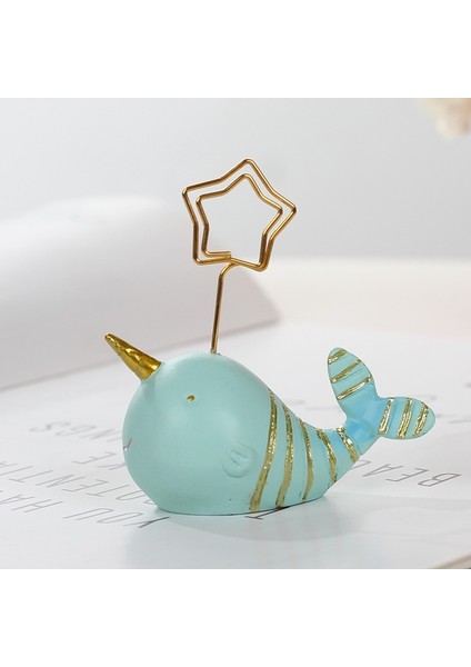 B-06 Stili 1 Adet Reçine Kawaii Kaktüs Bitkiler Fotoğraf Klip Not Klip Mesaj Klip Kartvizit Klip Masaüstü Dekoratif Küçük Süsler (Yurt Dışından)