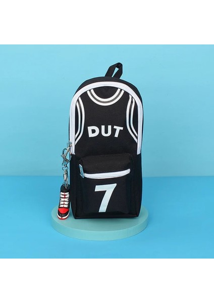 F Tarzı Kutu Kalem Kutusu Kalem Kırtasiye Çocuk Çok Fonksiyonlu Öğrenci Kalem Su Geçirmez Basketbol Çantası Okul (Yurt Dışından)