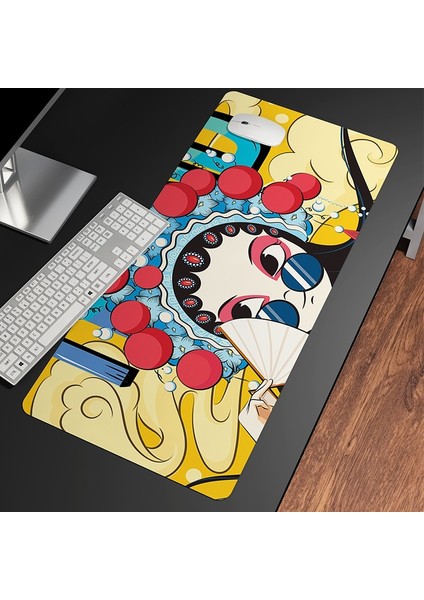 No.5 Tarzı Yeni Masaüstü Büyük Mouse Pad Öğrenci Masa Pedi Basit Kaymaz Lastik Pedi Sevimli Mouse Pad Klavye Masa Mat 525* (Yurt Dışından) fırsatları