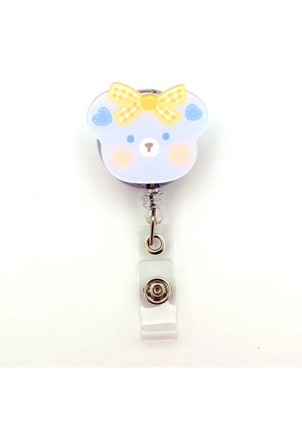 No.5 Tarzı Sevimli Güzel Ayılar Akrilik Geri Çekilebilir Rozet Makarası Hemşire Öğrenci Sergisi Kımlık Kartı Klipleri Rozet Tutucu Kırtasiye (Yurt Dışından) modelleri