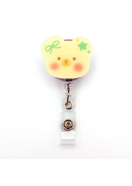 No.5 Tarzı Sevimli Güzel Ayılar Akrilik Geri Çekilebilir Rozet Makarası Hemşire Öğrenci Sergisi Kımlık Kartı Klipleri Rozet Tutucu Kırtasiye (Yurt Dışından) fırsatları