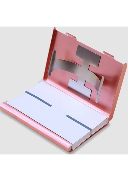 Mavi Stil Kart Sahipleri Ultra Ince Paslanmaz Çelik Erkekler Kartvizit Kılıfları Kadınlar Zarif Metal Elle Itme Kredi Bankası Kartı Kutusu (Yurt Dışından) modelleri