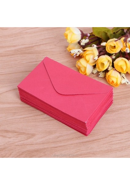 Kırmızı Stil Retro Boş Mini Kağıt Zarflar Düğün Davetiyesi Tebrik Kartları Hediye Au Dropship (Yurt Dışından) indirimleri