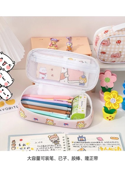 Gri Tarzı Escolares Kırtasiye Пенал Школьный 필통 Kızlar Için Kalem Kutuları Okul Malzemeleri Estojo Estuches Чехол Пенал Kalem Kutuları Kalem (Yurt Dışından) fiyatları