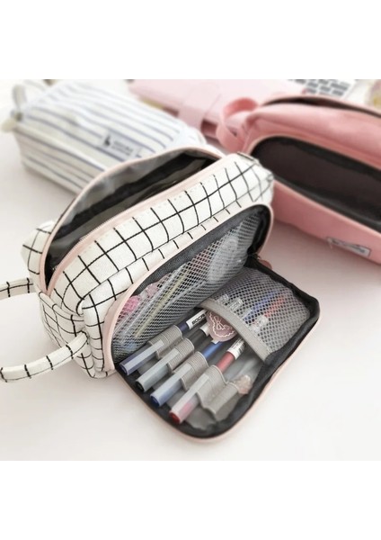 Gri Tarzı Escolares Kırtasiye Пенал Школьный 필통 Kızlar Için Kalem Kutuları Okul Malzemeleri Estojo Estuches Чехол Пенал Kalem Kutuları Kalem (Yurt Dışından) modelleri