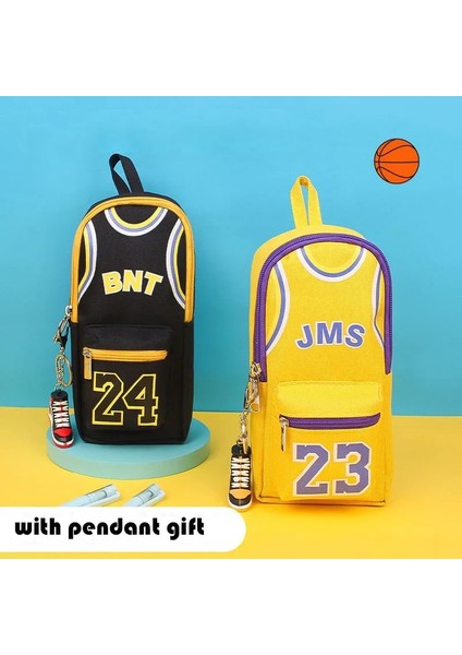 F Tarzı Kutu Kalem Kutusu Kalem Kırtasiye Çocuk Çok Fonksiyonlu Öğrenci Kalem Su Geçirmez Basketbol Çantası Okul (Yurt Dışından) modelleri