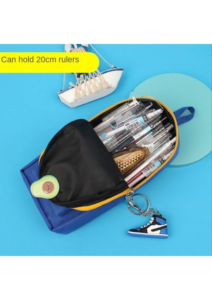 F Tarzı Kutu Kalem Kutusu Kalem Kırtasiye Çocuk Çok Fonksiyonlu Öğrenci Kalem Su Geçirmez Basketbol Çantası Okul (Yurt Dışından) fırsatları