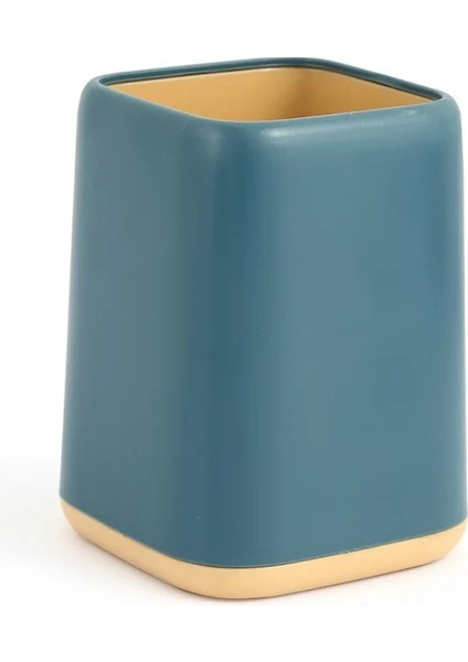 A-Bej Stili Büyük Kapasiteli Kalem Tutucu Masası Kalem Kalem Makyaj Pot Fırça Saklama Kabı Kutu Tutucu Okul Ofis Kırtasiye Organizatör (Yurt Dışından) fırsatları